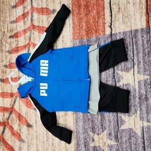 NWT puma sweat outfit with hoodie